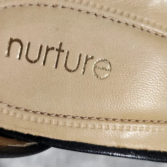 NATURE SIZE 8 Elegant Black Women's Sandals - Picture 4 of 7